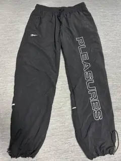 reebok × PLEASURES ブラックパンツ Mサイズ
