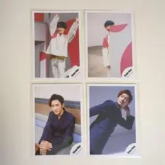 岩本照 公式写真 4枚セット (おまけ付き)