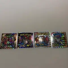 ビックリマン　悪魔だらけシール　4枚