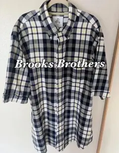 【UAS製】Brooks Brothers チェック柄半袖シャツ