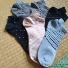 ショートソックス 6足セット