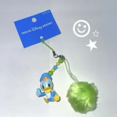 【新品未使用】 ディズニーランド ドナルド ストラップ