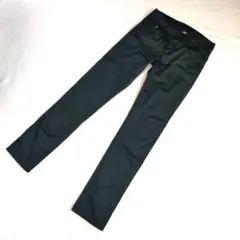 【H&M】パンツ　黒　光沢　ラインストーン　EUR164