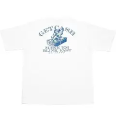 【KSL SUPPLY】T-SHIRT "GET CASH"WH