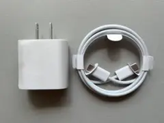 Apple 20W USB-C電源アダプタとケーブル