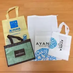不織布 ショップバッグ 4点