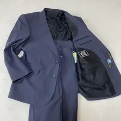 新品タグ付き　スーツ　セットアップ　ノームラオリジナル　ネイビー　春夏素材