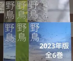 野鳥の会 冊子 『野鳥』2023年版 全6巻