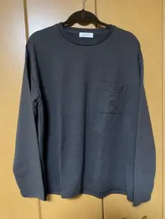 2点セット　シンプルロンT ブラック　チャコール　セット