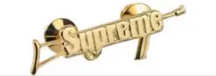 supremeシュプリーム　ピンバッジ ピン　ボックスログ