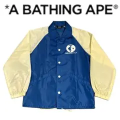 90s A BATHING APE 初期コーチジャケット 90s A BATHING APE COACH JACKET BLACK / L – Wakui