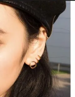 エテ 片耳ピアス(左耳用)