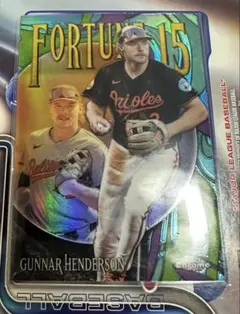 【ガナー・ヘンダーソン】インサート　topps chrome 2025