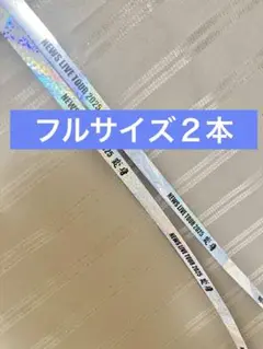 【美品/フルサイズ/2本】NEWS LIVE TOUR 2025 変身 銀テープ