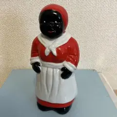 値下げ加藤工芸　貯金箱　黒人ジャズバンド　ロカビリー　クロンボ　ハンドペイント★ ☆加藤工芸 貯金箱 黒人ジャズバンド ロカビリー クロンボ