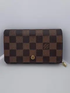 LOUIS VUITTON ルイ・ヴィトン 2つ折り財布 ダミエ
