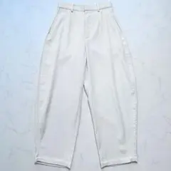 現行品✨LOEFF TW ボンタンパンツ テーパードパンツ アイボリー 1