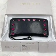 JIMMYCHOO ジミーチュウ FLIPPA フィリッパ ラウンドファスナー