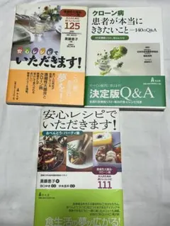 安心レシピでいただきます! 125・クローン病Q&A・安心レシピ111
