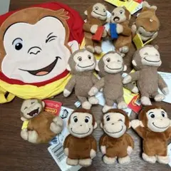 おさるのジョージ　マスコット等まとめて