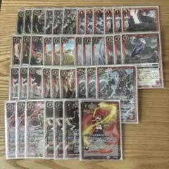 バトスピ　ゼウス　皇獣　デッキ　オマケ　スリーブ付き