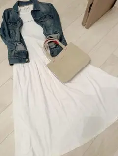 トゥービー バイ アニエスベーワンピ➕アニエスベーbag➕デニムjkセット