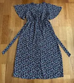 【値下げ中】【美品】reyn spooner レインスプーナー　シャツワンピース