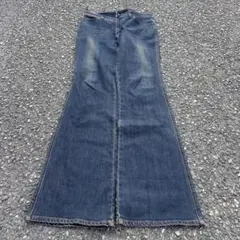 Archive denim flare pants 00s’ brappers
