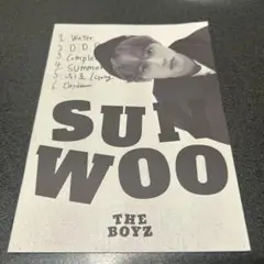 THE BOYZ ソヌ ポストカード類