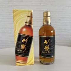 ニッカ竹鶴ピュアモルト 500ml ウィス キー 1本