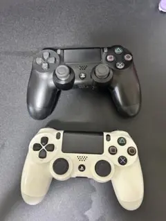 PS4 コントローラー 黒 白 セット 説明欄をよく見てください
