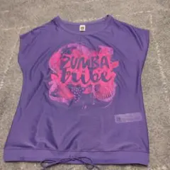 Zumba メッシュトップ M パープル