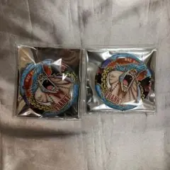 ONE PIECE ワンピース　中国　キラキラ缶バッジ　フランキー