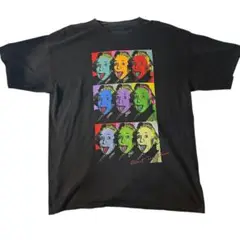 アインシュタイン ヴィンテージTシャツ ウォーホル 相対性理論 vintage