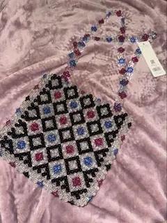 【新品タグ付き】RoseBAD Saluja ビーズバッグ