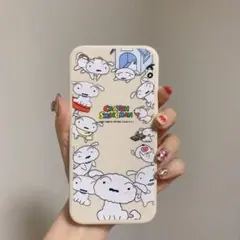 iPhone SE / 8 / 7 ソフトケース クレヨンしんちゃん