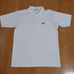 ヨネックス YONEX ホワイト メンズポロシャツ　サイズO