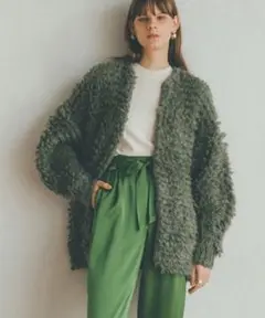 clane クラネ mohair cardigan モヘアカーディガン