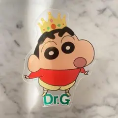 未使用スマホグリップ　しんちゃん Dr.G 王冠