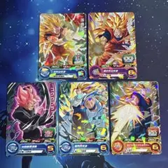 スーパードラゴンボールヒーローズ PUMS プロモ 5枚