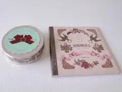 新品未開封 2点 オカッパラバー マスキングテープ ふせん