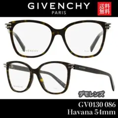 【新品/匿名配送】ジバンシー メガネ GV0130 ブラウン シルバー イタリア