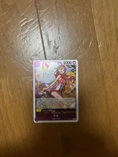 美品 ワンピースカード THEBEST vol.2 ナミ R 1枚