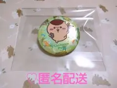 ちいかわパークトレーディングホログラム缶バッジ くりまんじゅう　新品　匿名配送