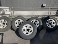 ランクル76 ワイド 純正ホイールタイヤセット