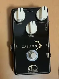 【美品】【動作OK】Vivie CALLION オーバードライブ エフェクター ニュアンス重視オーバードライブ】圧倒的な万能感Vivie CALLION