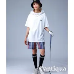 ANTIQUA ＊GOLF×STCH プルオーバー パーカー ユニセックス