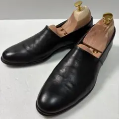 【美品✨】アルフレッドバニスター レザー スリッポン ブラック 25.0cm