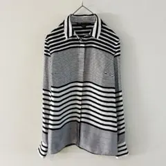 【美品】Armani Exchange ストライプ 長袖シャツ XS