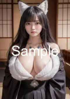 A4サイズアートポスター 1点もの 美女ポスター最高品質 D-X-２２